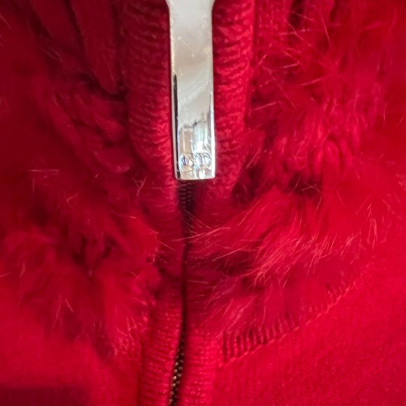 2003 CHRISTIAN DIOR BOUTIQUE BY JOHN GALLIANO KNIT CINCH WAIST JACKET SZ 4 - Picture 5 of 8